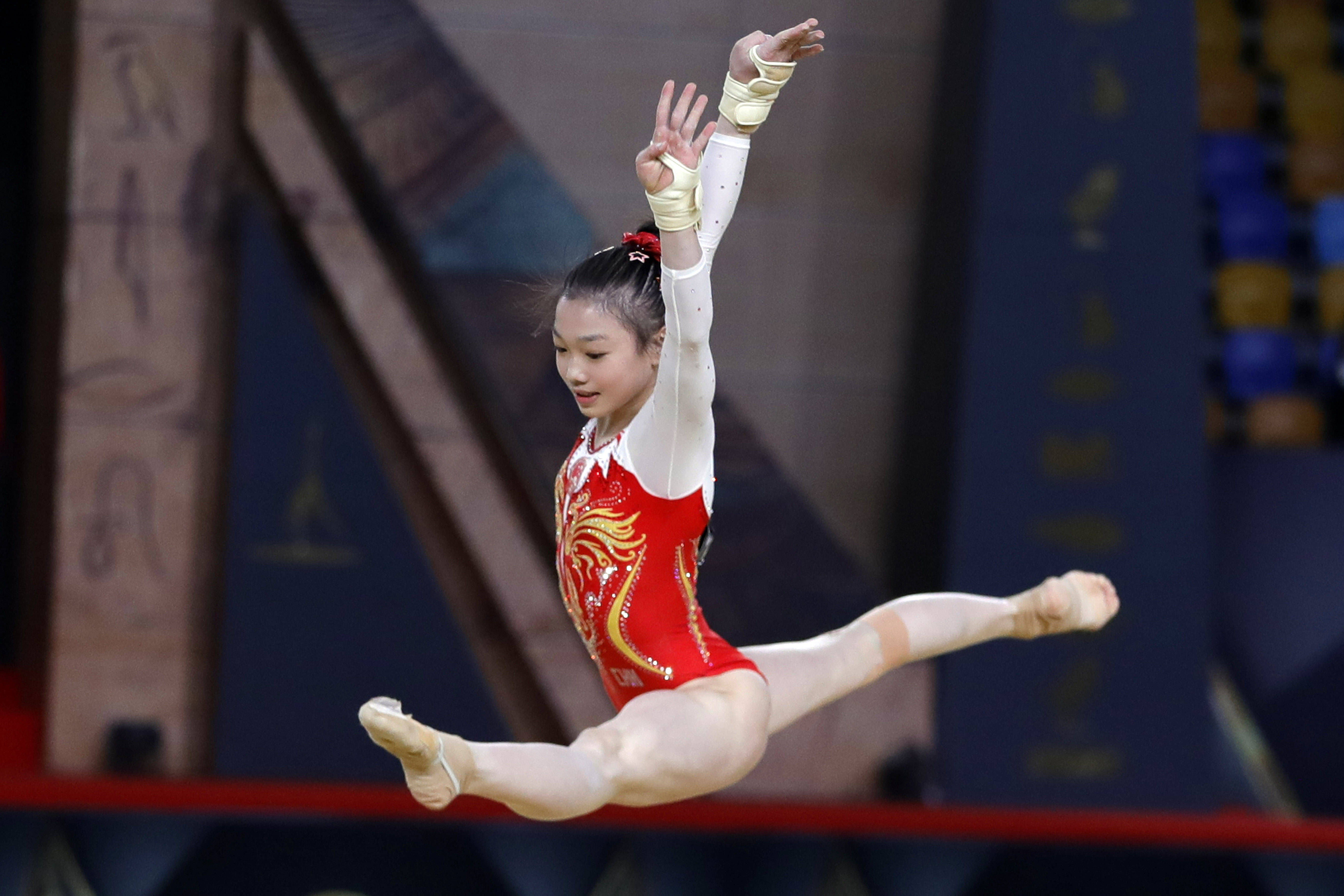 （体育）体操——世界杯开罗站：女子自由体操资格赛赛况