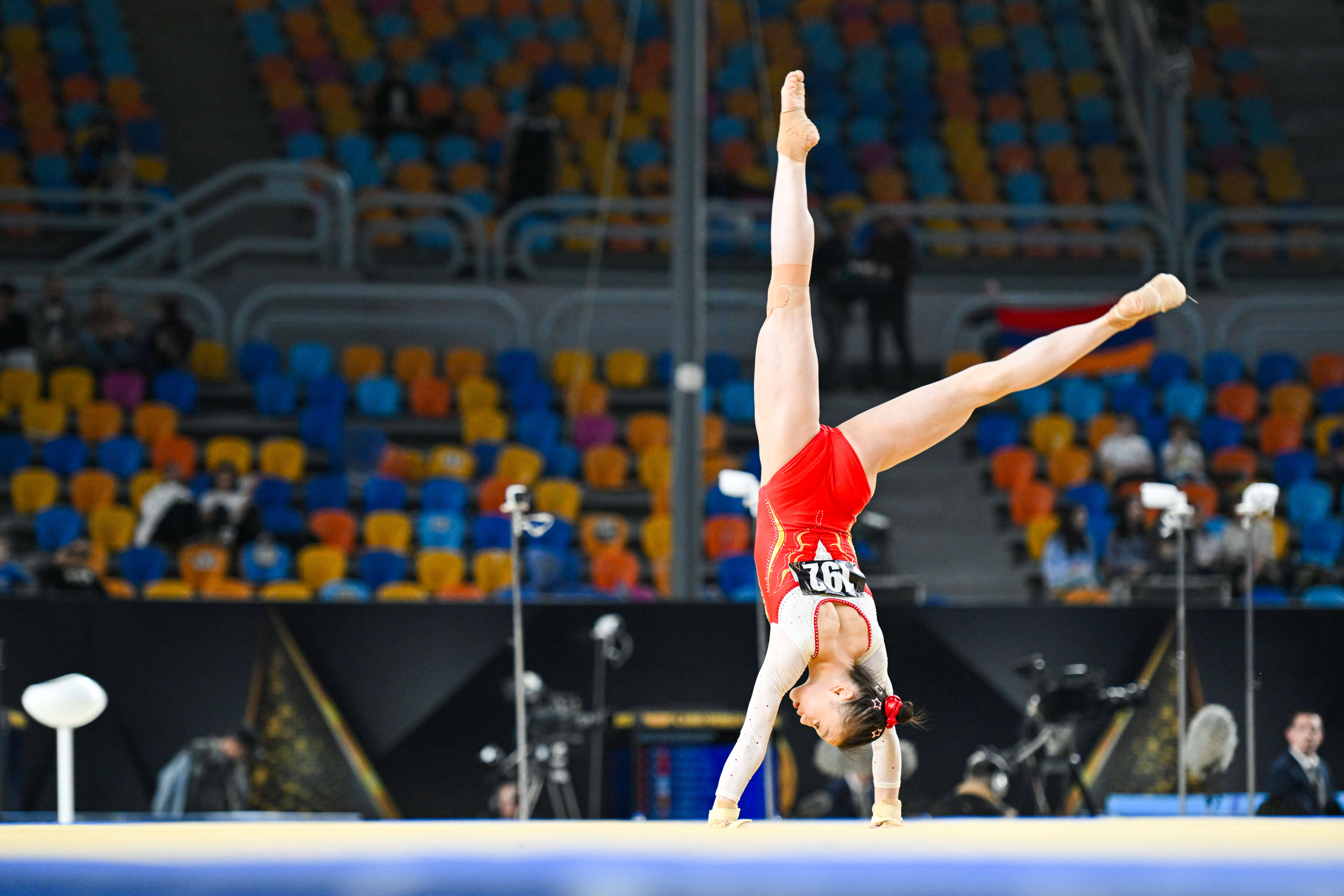 （体育）体操——世界杯开罗站：女子自由体操资格赛赛况