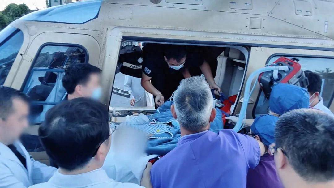 跨越浙沪！空中生命接力1小时40分钟转运重症患者